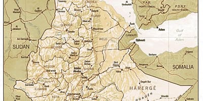 老埃塞俄比亚地图