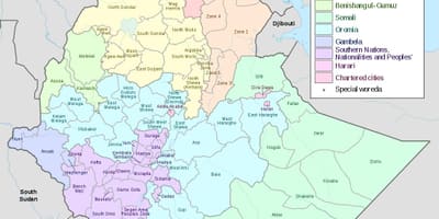 Hawassa埃塞俄比亚地图